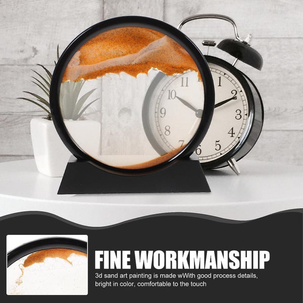 Landscape Quicksand Painting 3d Sand Art Liquid Motion Decor 3d Sand Art Hourgl Carousel 2